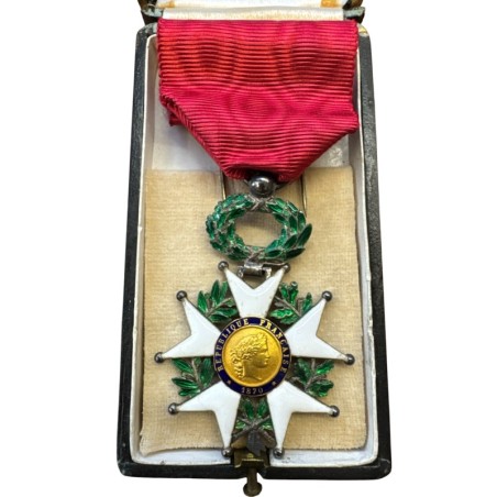 Légion d'honneur Chevalier - ordonnance - avec écrin Lemoine et Fils
