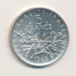 5 Francs Semeuse - 1966