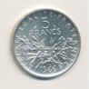 5 Francs Semeuse - 1966