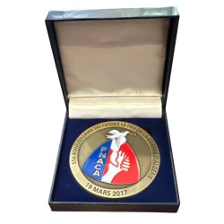 Médaille - 55e anniversaire du cessez le feu de la guerre d'Algérie - 19 mars 2017 - 80mm - bronze 2