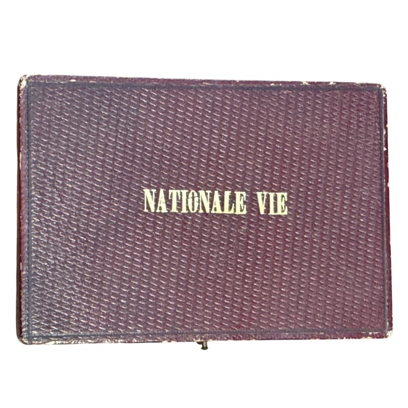 Coffret Nationale vie - Avec 6 Jetons Assurance - en argent 
