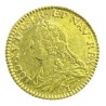 Louis XV - Louis d'or aux lunettes - 1736 9 Rennes - TB/TTB