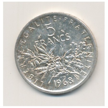 5 Francs Semeuse - 1968