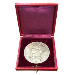 Médaille - École nationale d'arts et métiers de paris - 1920 - argent 59,98g - 50mm - TTB+ 2