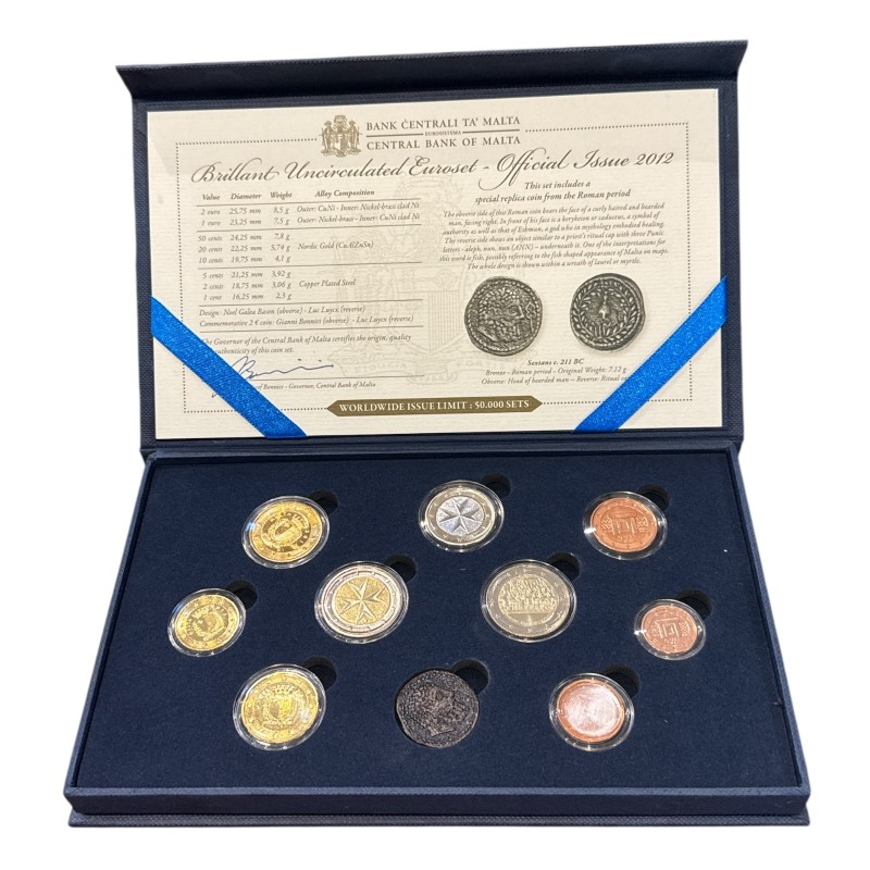 Coffret Belle épreuve - 2012 - Malte