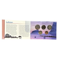 Norvège - Coffret 5 monnaies - 2000 - FDC  2