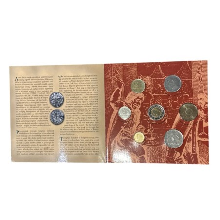 Hongrie - Coffret 7 monnaies - 2001 - FDC