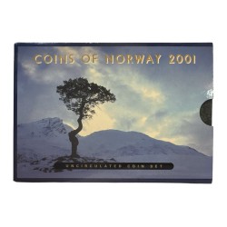 Norvège - Coffret 5 monnaies - 2001 - FDC 