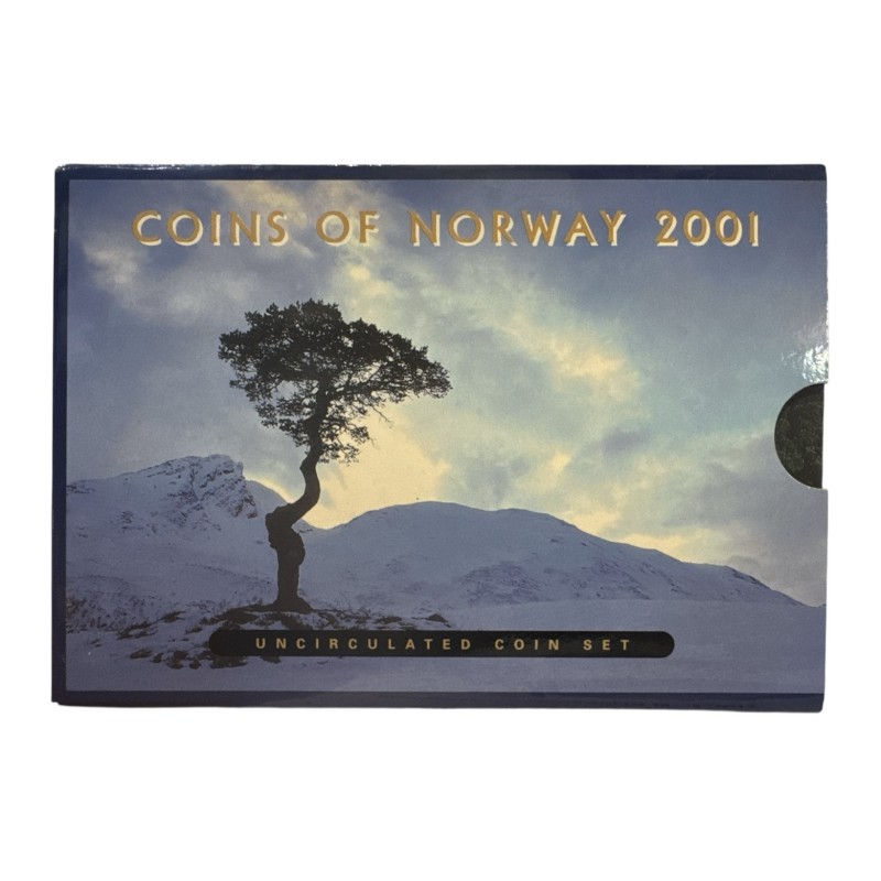 Norvège - Coffret 5 monnaies - 2001 - FDC 