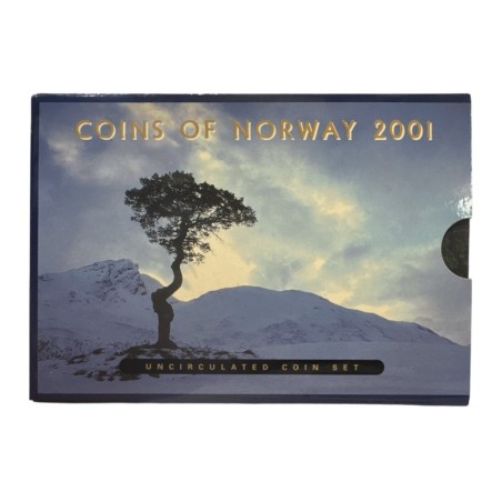 Norvège - Coffret 5 monnaies - 2001 - FDC 