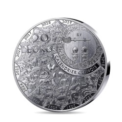 20 Euro 2025 - Année du cheval - Calendrier chinois - argent Belle épreuve - 1 once 2