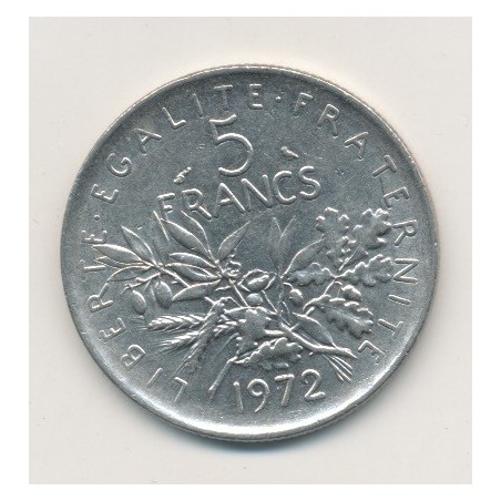 5 Francs Semeuse - 1972