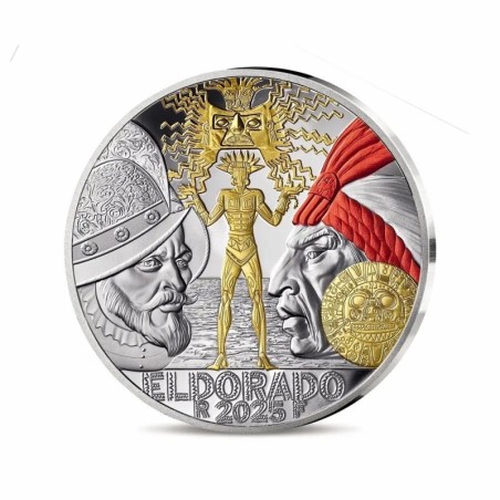 10 Euro 2025 - El Dorado - argent Belle épreuve