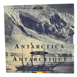 Belgique - Coffret BU 1997 - Antarctique - 10 monnaies + 1 médaille