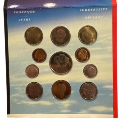 Belgique - Coffret BU 1992 - cosmonaute - 10 monnaies + 1 médaille 2