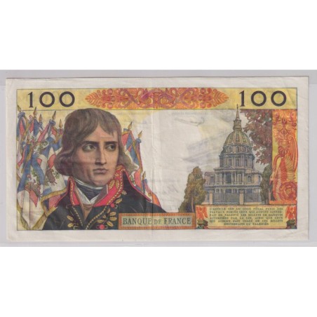 Billet - 100NF Bonaparte - 4.06.1959 - TTB+