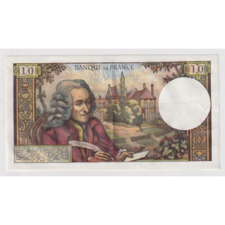10 Francs Voltaire - 4.02.1971 - SUP
