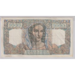 1000 Francs Minerve et hercule - 26.08.1948 - TTB+ 2