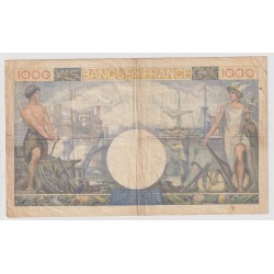 1000 Francs Commerce et Industrie - 24.10.1940 - TB+ 2