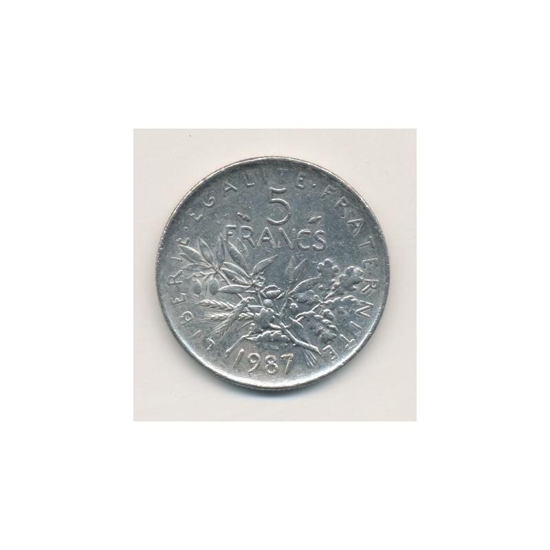 5 Francs Semeuse - 1987