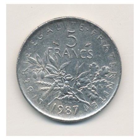 5 Francs Semeuse - 1987