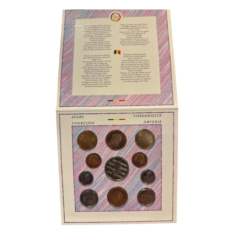 Belgique - Coffret BU 1991 - 11 monnaies