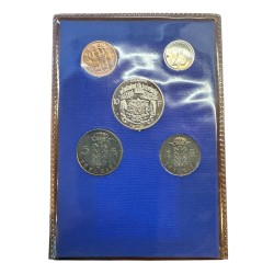 Belgique - Coffret Set 1974 - 5 monnaies 2
