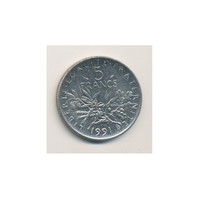 5 Francs Semeuse - 1991