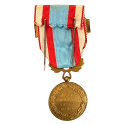 Médaille - Commémorative AFN - agrafe Algérie - bronze - ordonnance 2