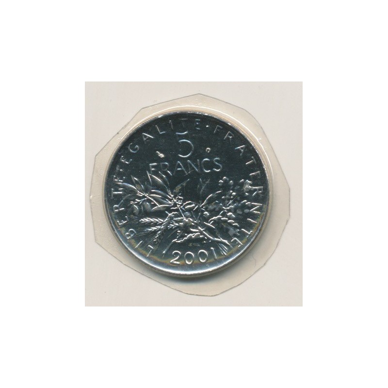 5 Francs Semeuse - 2001