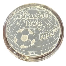 Lot 12 Médailles - Coupe du monde Football 1998 - argent 2