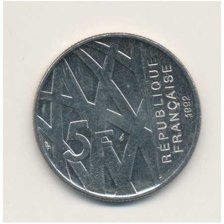 5 Francs Mendes France - 1992