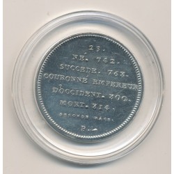Médaille - Charlemagne - Roi de France - cupronickel 2