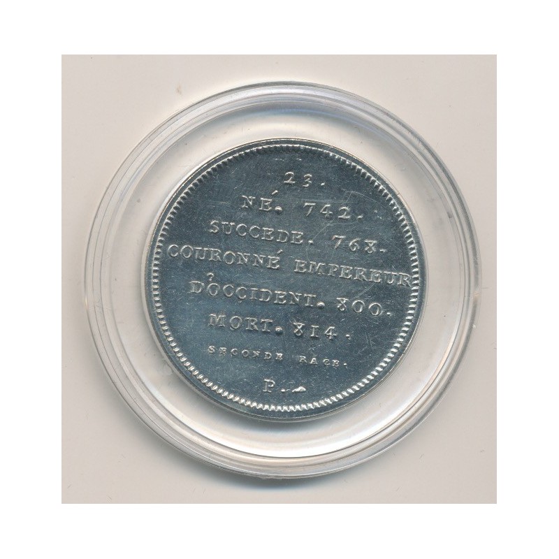 Médaille - Charlemagne - Roi de France - cupronickel