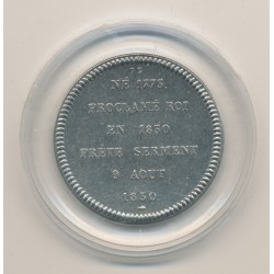Médaille - Louis Philippe I - Roi de France - cupronickel 2