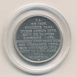 Médaille - Louis XIV - Roi de France - cupronickel 2