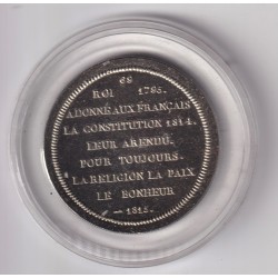 Médaille - Louis le désiré - Roi de France - cupronickel 2