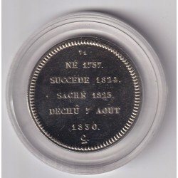 Médaille - Charles X - Roi de France - cupronickel 2