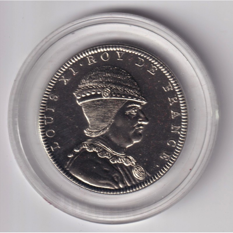 Médaille - Louis XI - Roi de France - cupronickel