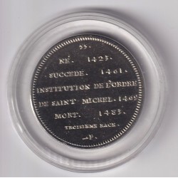 Médaille - Louis XI - Roi de France - cupronickel 2