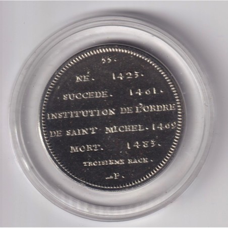 Médaille - Louis XI - Roi de France - cupronickel