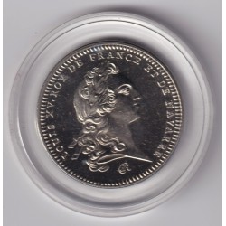Médaille - Louis XV - Roi de France - cupronickel