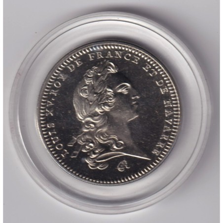 Médaille - Louis XV - Roi de France - cupronickel