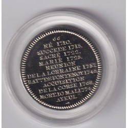 Médaille - Louis XV - Roi de France - cupronickel 2