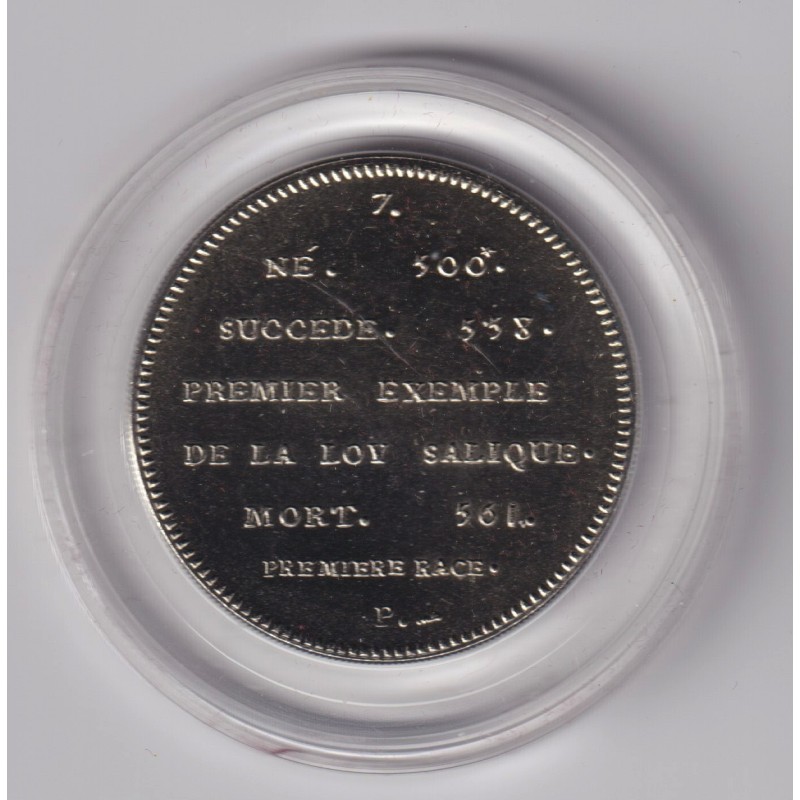 Médaille - Clotaire I - Roi de France - cupronickel