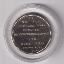 Médaille - Lothaire - Roi de France - cupronickel 2