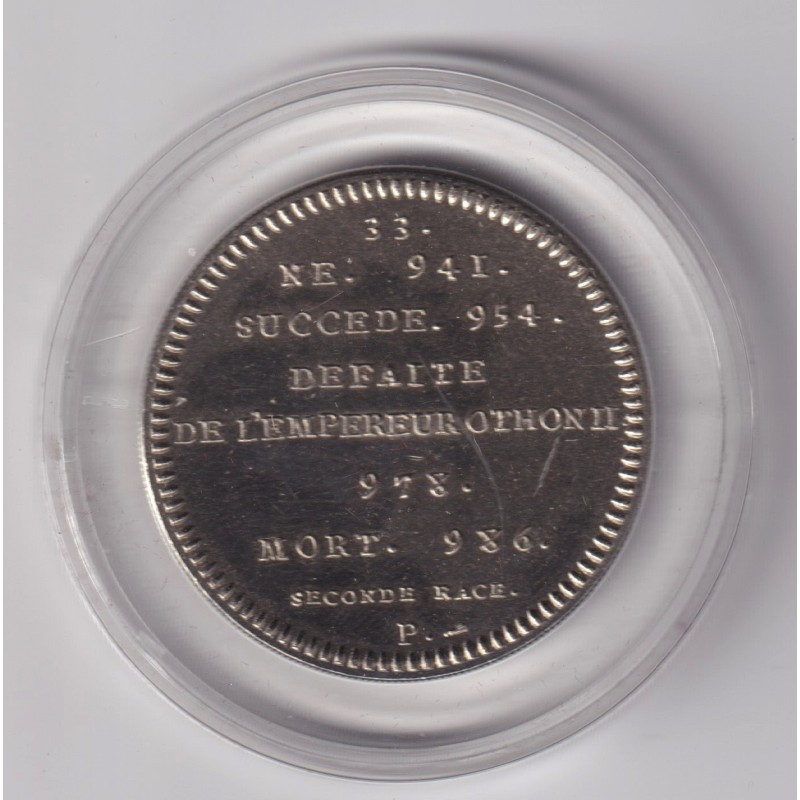 Médaille - Lothaire - Roi de France - cupronickel