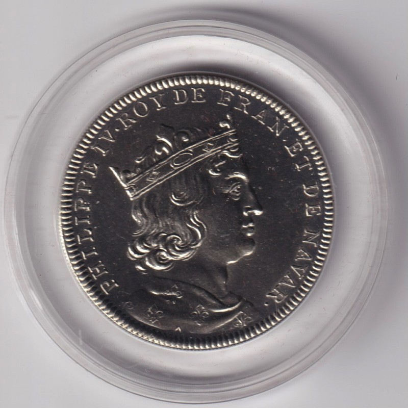 Médaille - Philippe IV - Roi de France - cupronickel