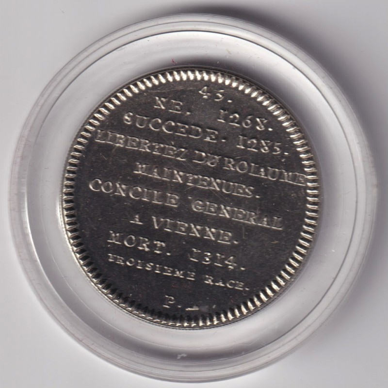 Médaille - Philippe IV - Roi de France - cupronickel