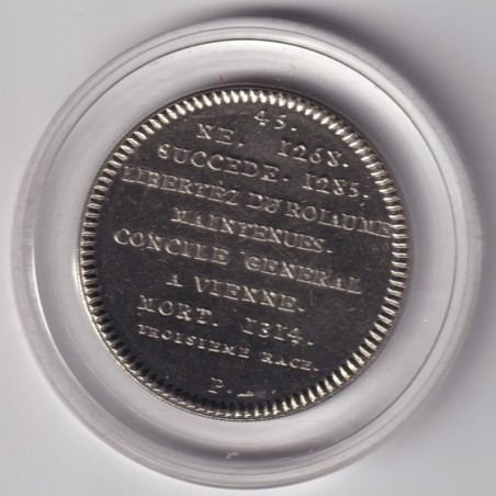 Médaille - Philippe IV - Roi de France - cupronickel